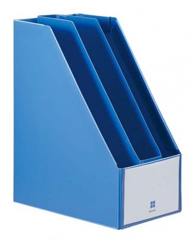 (まとめ) コクヨ ファイルボックス-RP A4グレー フ-RP980M 1個 〔×10セット〕 コクヨ ファイルボックス－ＲＰ ハンドル付 Ａ４ヨコの通販｜カウネット