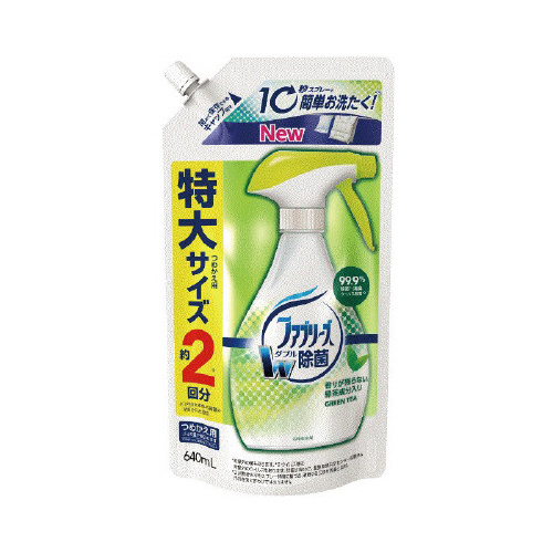 Ｐ＆Ｇ　 ファブリーズダブル除菌　緑茶　詰替６４０ｍｌ