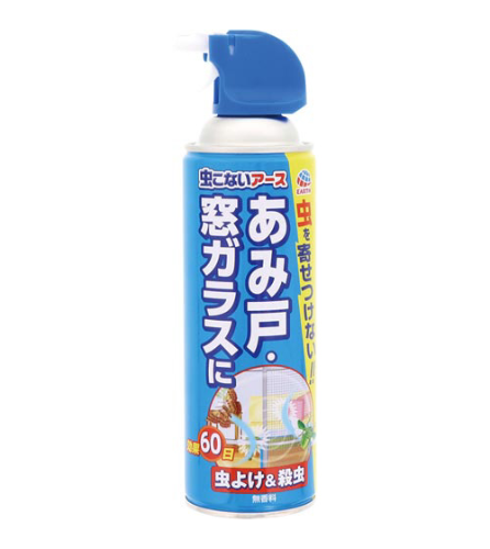 アース製薬　 虫こないアース　あみ戸・窓ガラスに　４５０ｍｌ　不快害虫駆除剤