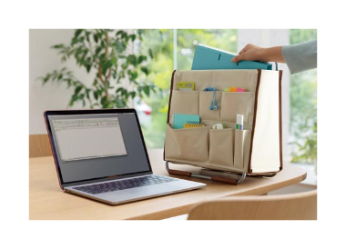 カウネット ＷＯＲＫ　ＦＩＴ　ＨＯＭＥ　テレワーク用ツールスタンド　ラクモバ　アイボリー