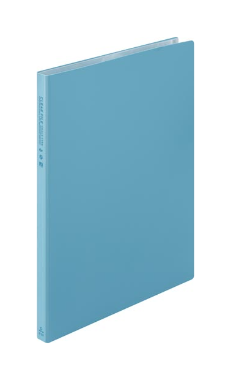 キングジム クリア－ファイル　チャックタイプ　Ａ４　６Ｐ　水色