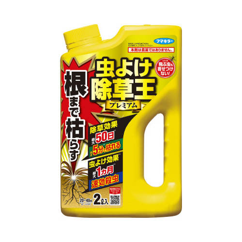 フマキラー 根まで枯らす　虫よけ除草王プレミアム　２Ｌ