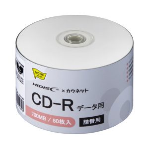 磁気研究所　カウネット×ＨＩＤＩＳＣ　ＣＤ－Ｒ（データ用）印刷対応